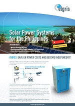 Hybrid solar system for islands